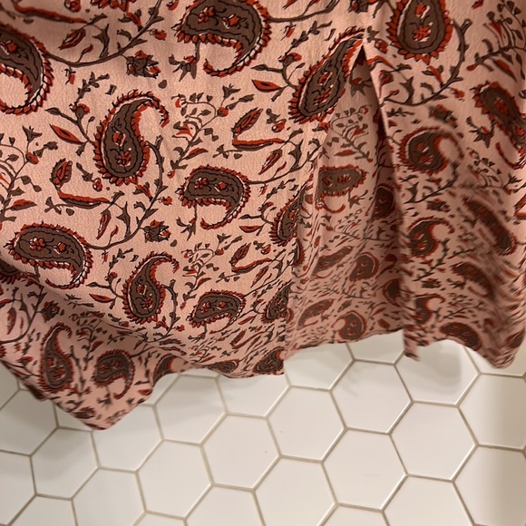 Anthropologie Lusana Puff-Sleeved Maxi Dress - Picture 9 of 9